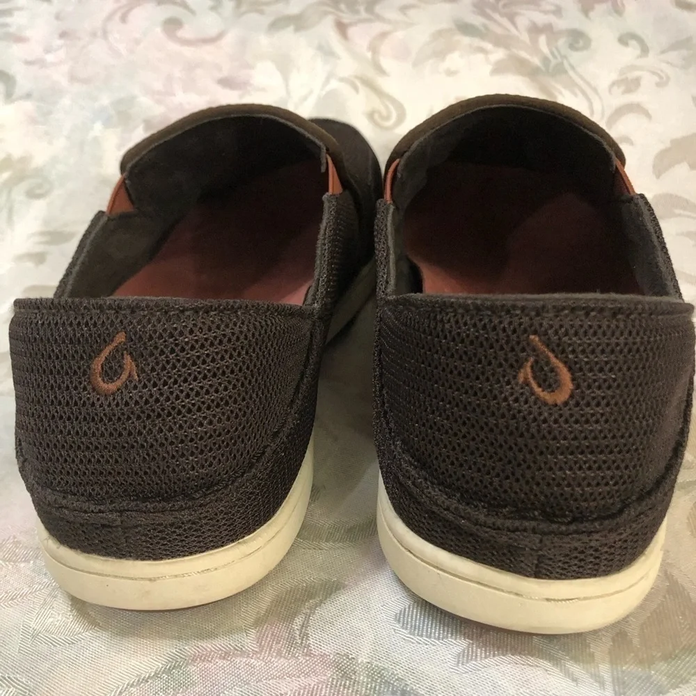 Olukai Nohea Mesh Loafer Dark Java/Brown size 9 - Picture 5 of 10